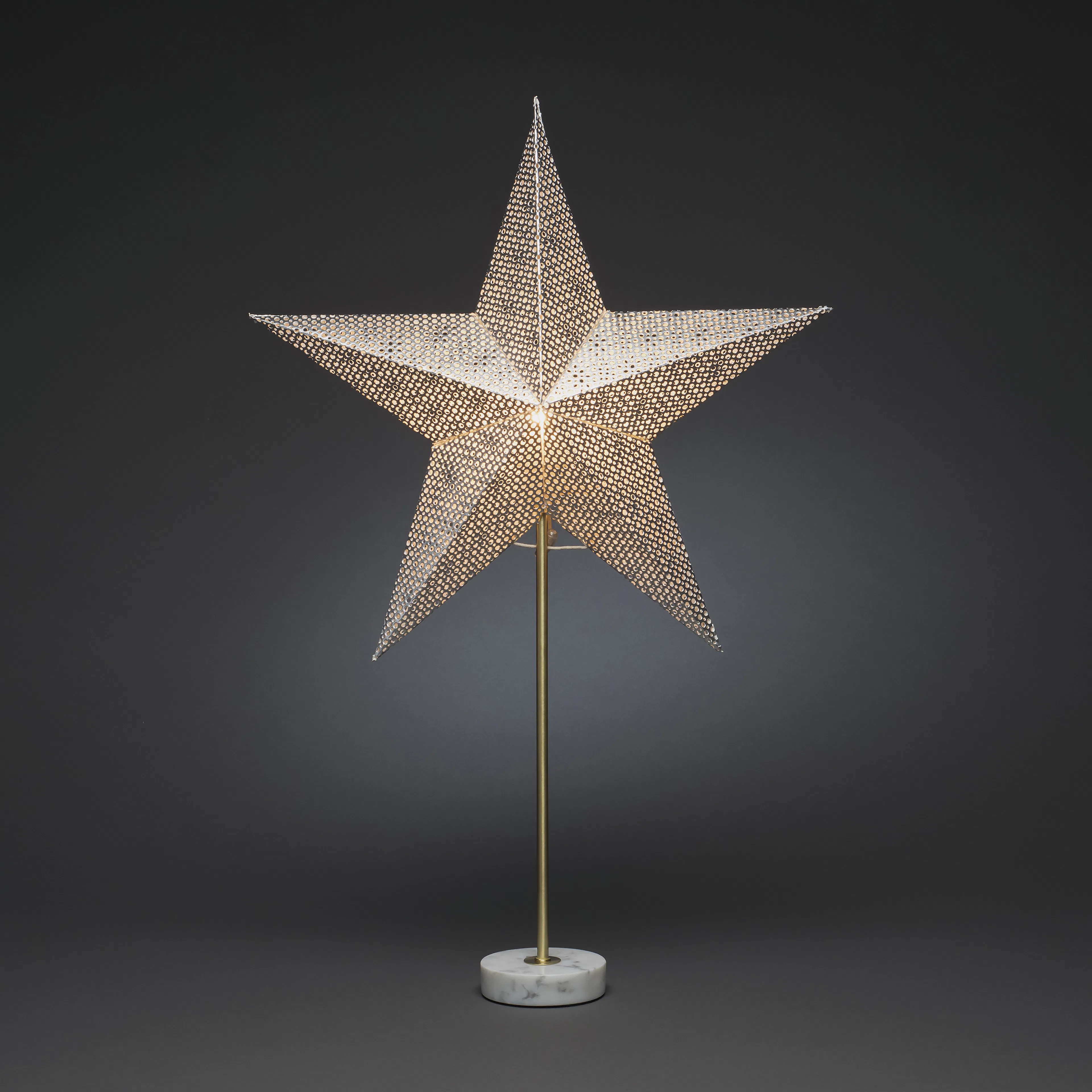 Adventsstjärna Gnosjö Konstsmide med Marmorfot