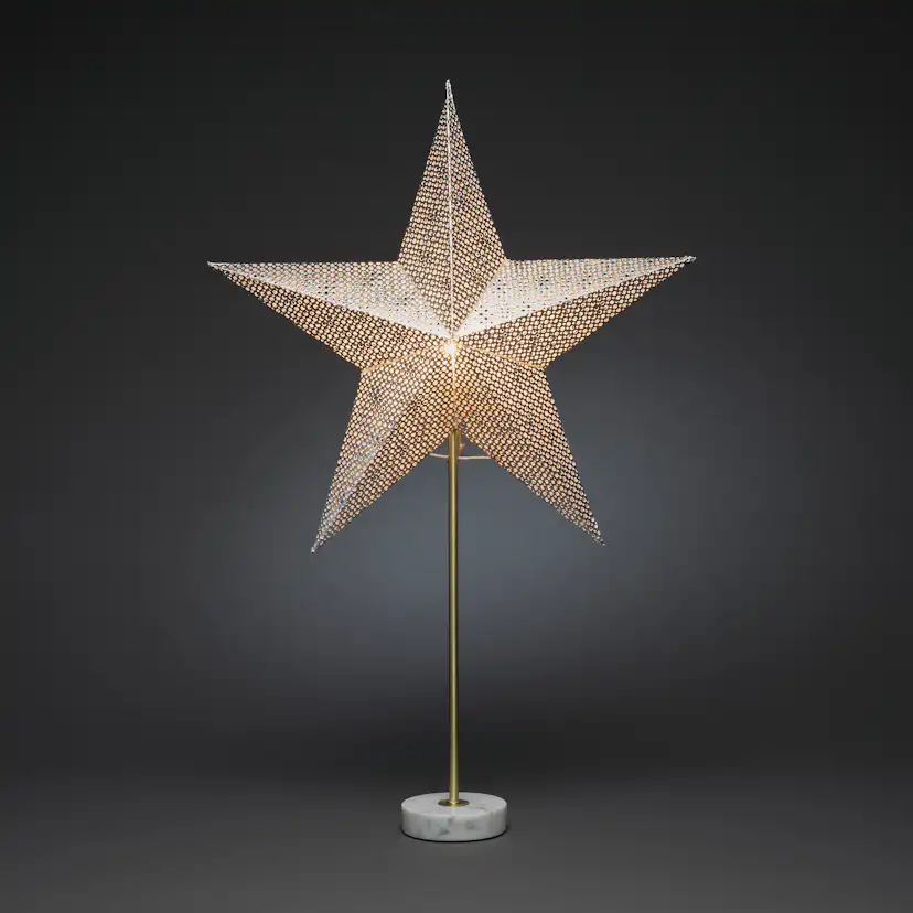 Adventsstjärna Gnosjö Konstsmide med Marmorfot