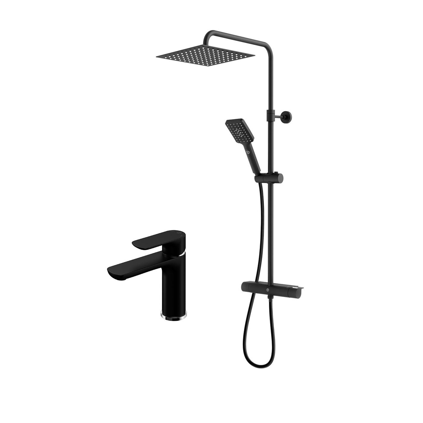 Blandarpaket Gustavsberg Estetic Square 160 cc