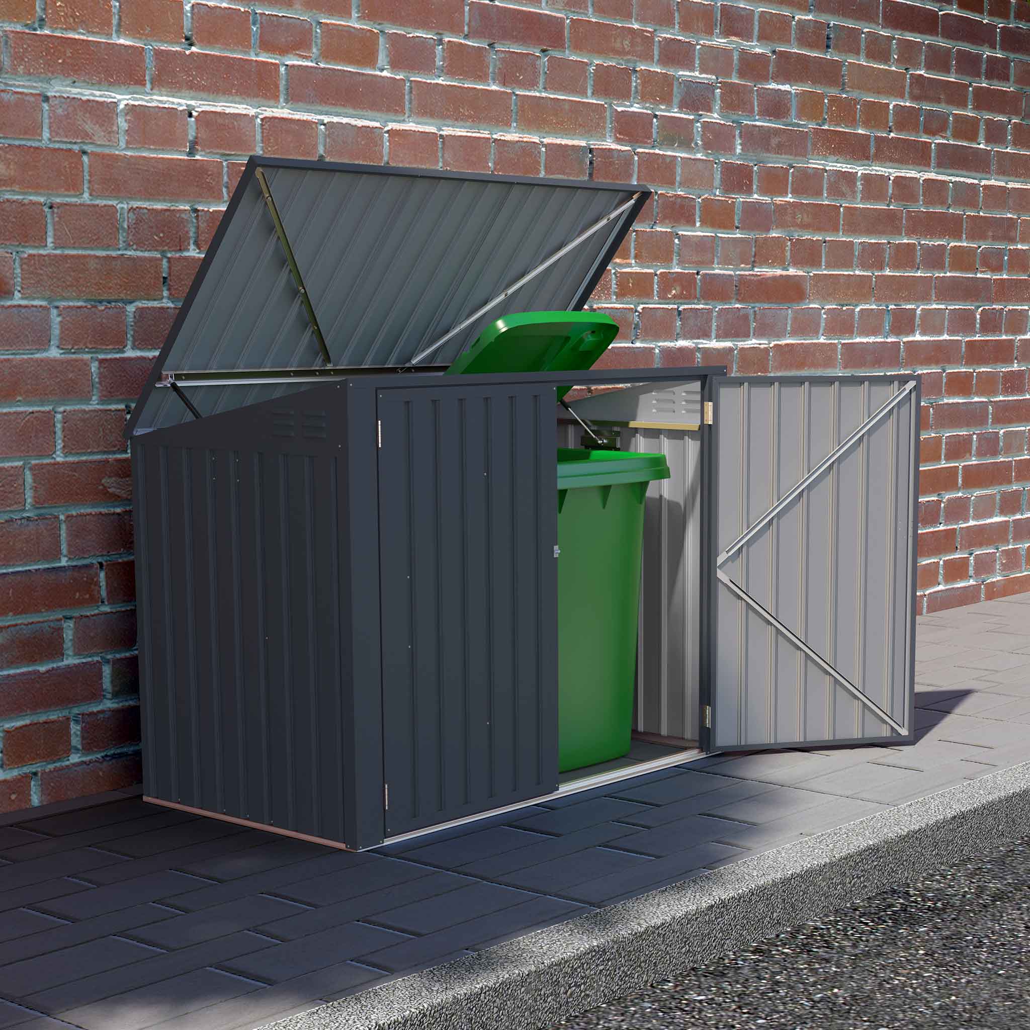 Sopskjul Fornorth 173x101x131 cm