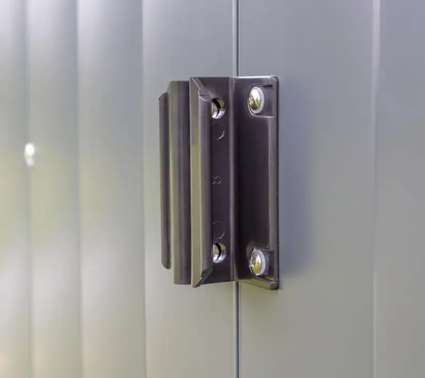 Förråd gop Trenix Antracit 10,7 m² Redskapsbod Byggsats i Stål