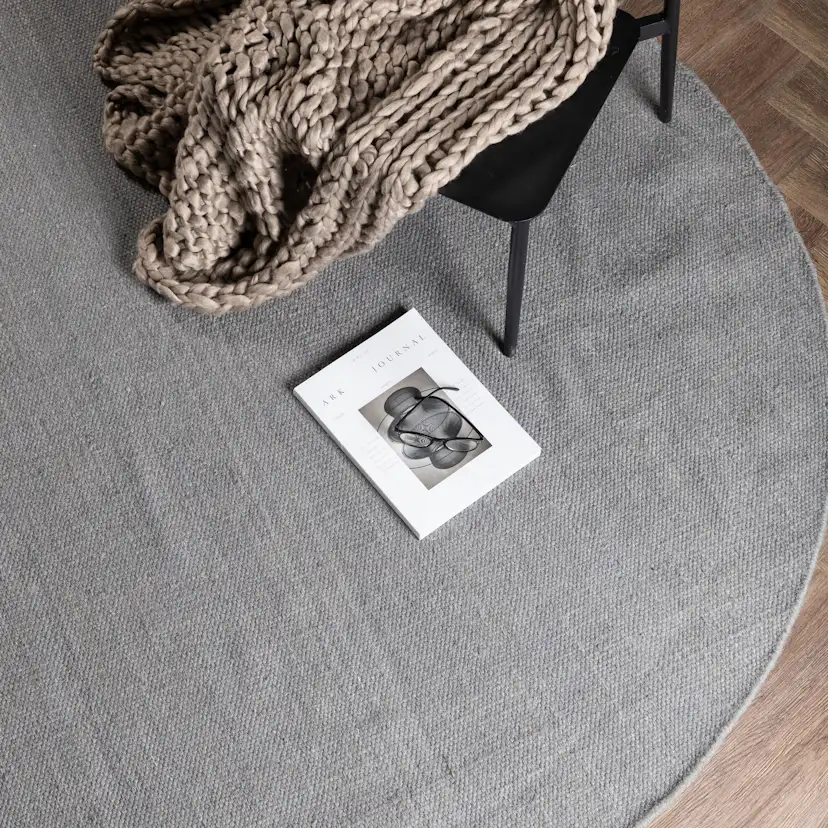 Handvävd Matta Venture Home Jaipur Rund Ull