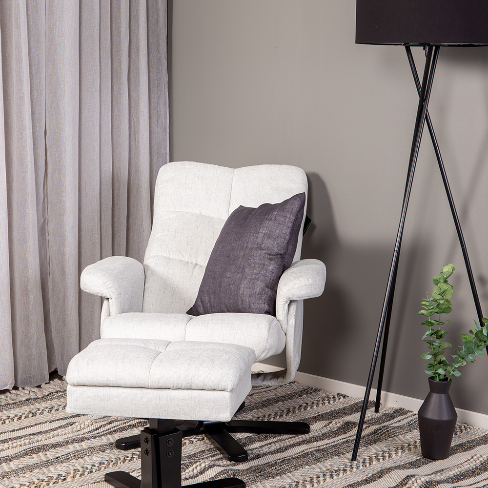 Fåtölj Venture Home Sven med Fotpall