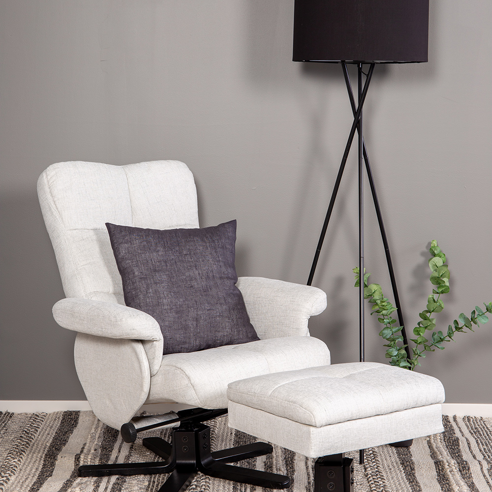 Fåtölj Venture Home Sven med Fotpall