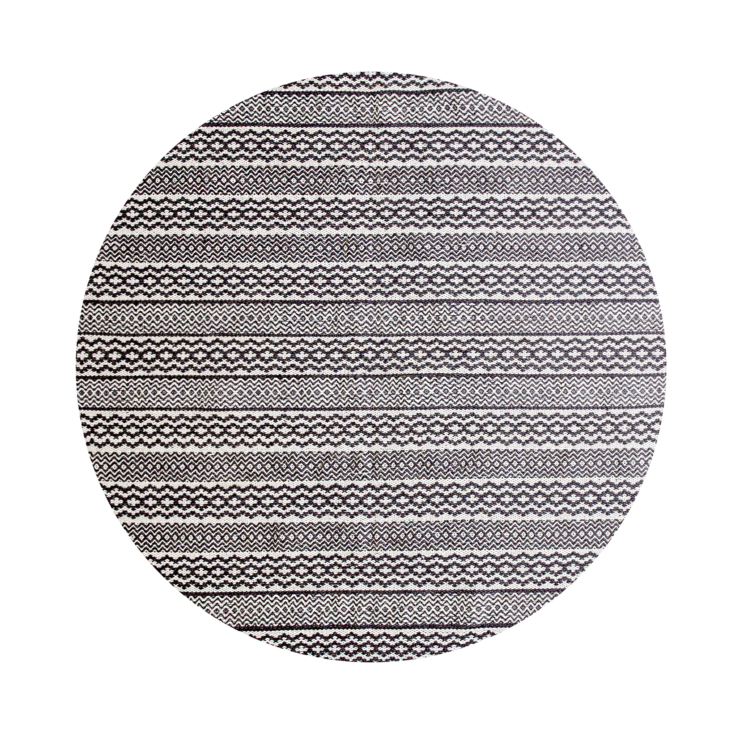 Handvävd Matta Venture Home Sishu Rund Ull