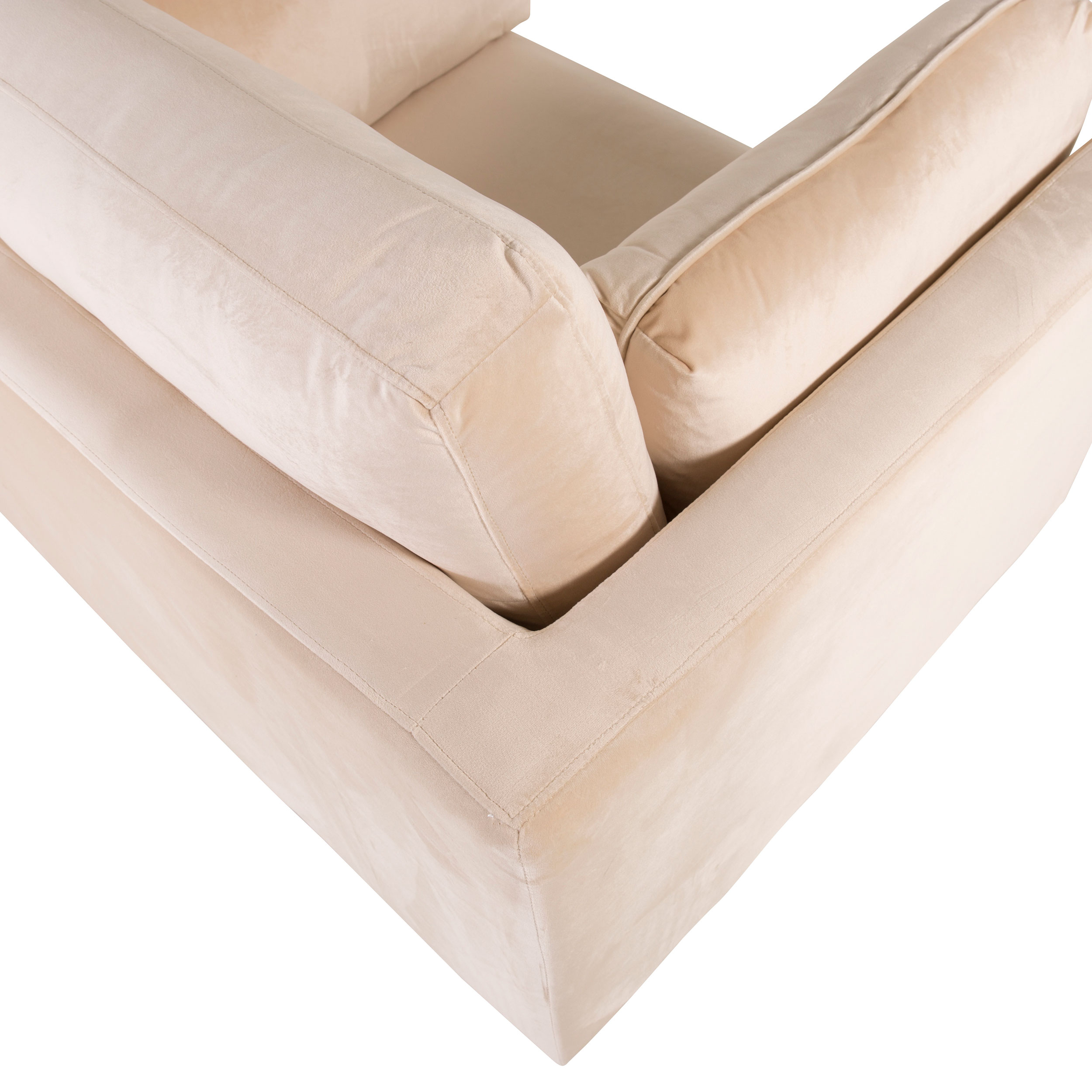 Fåtölj Venture Home Boom Sammet