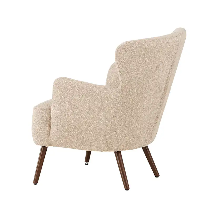 Fåtölj Venture Home Lincoln Boucletyg Beige