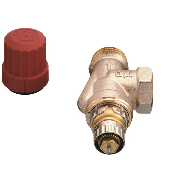 Ventil Danfoss RA-N Omvänd Vinkel Med Förinställning