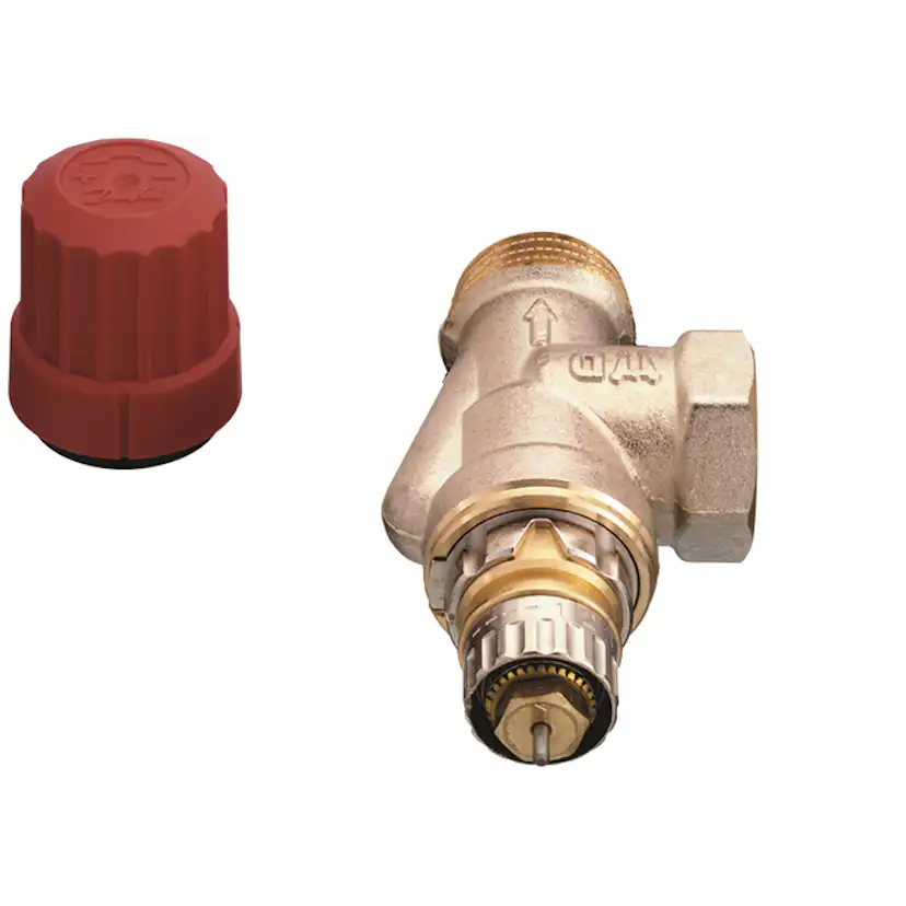 Ventil Danfoss RA-N Omvänd Vinkel Med Förinställning