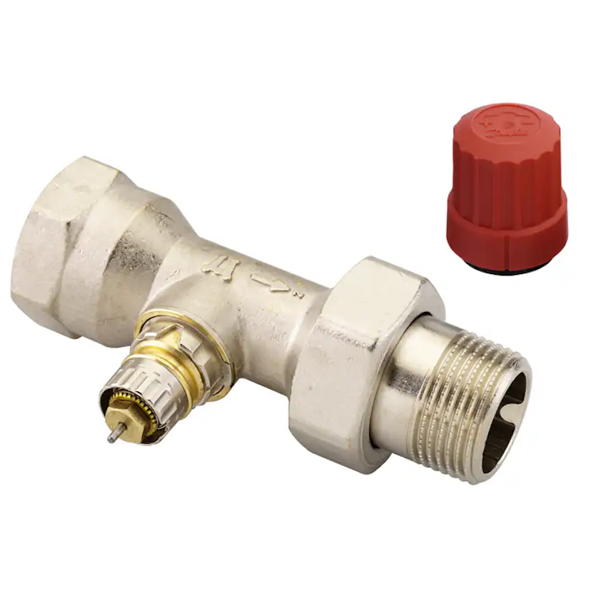 Ventilhus Danfoss RA-N Med Nippel & Mutter