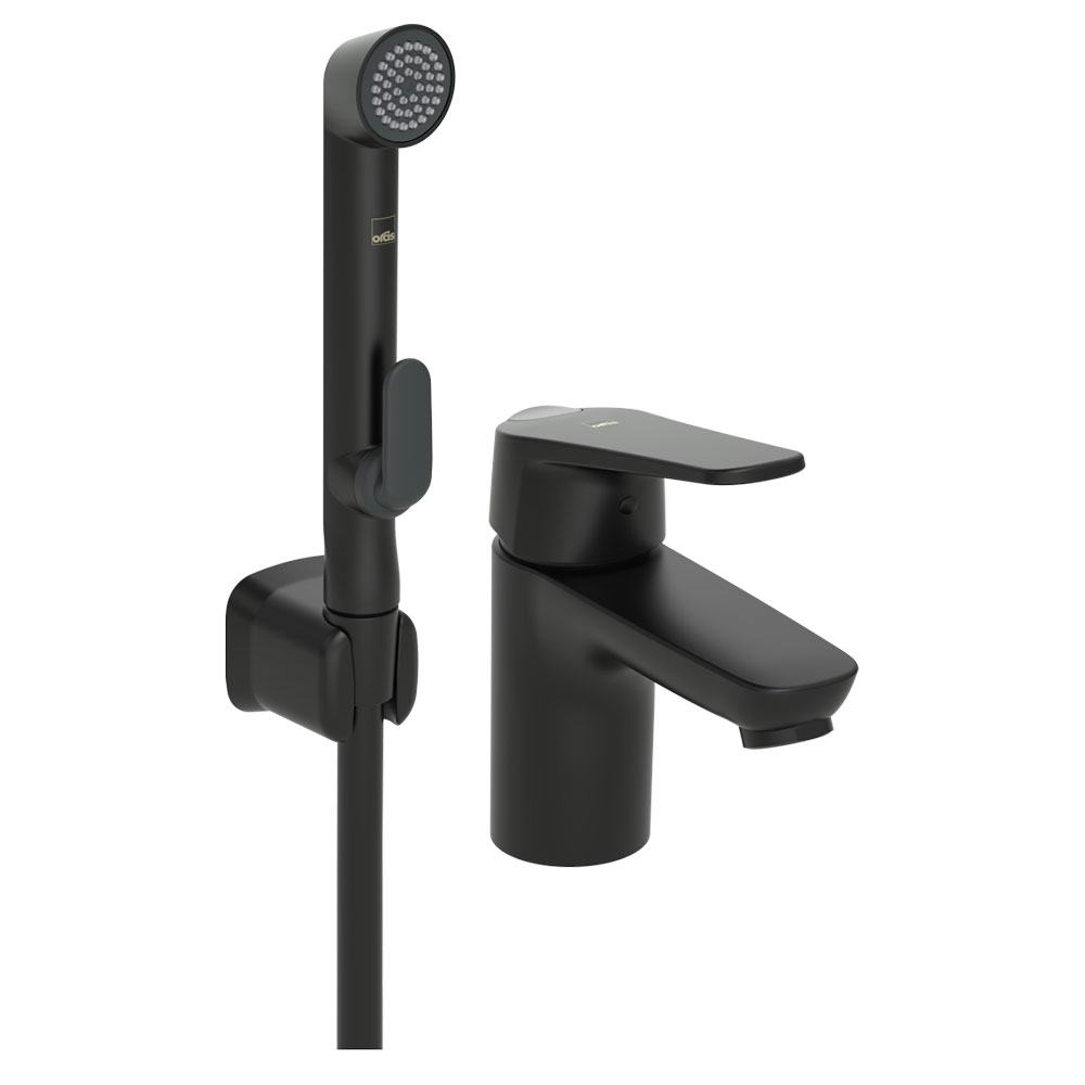 Tvättställsblandare Oras Vega 1812FG med Bidetta Handdusch