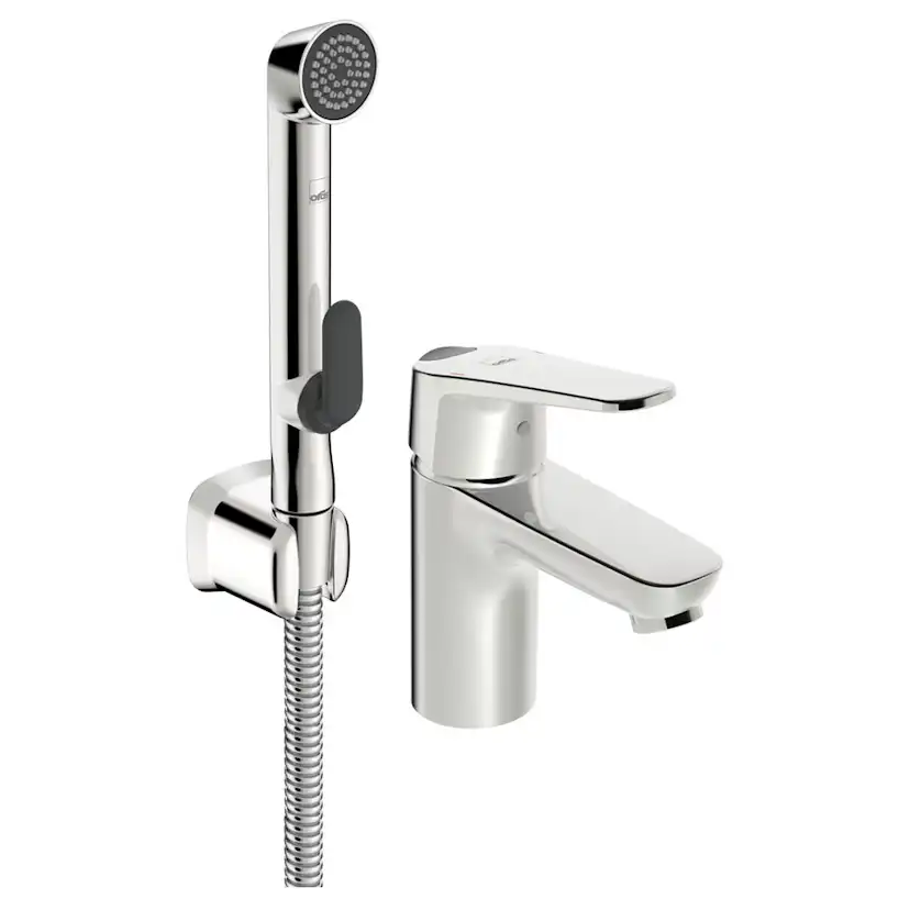 Tvättställsblandare Oras Vega 1812FG med Bidetta Handdusch