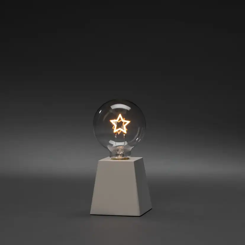 Bordsdekoration Gnosjö Konstsmide LED Trä