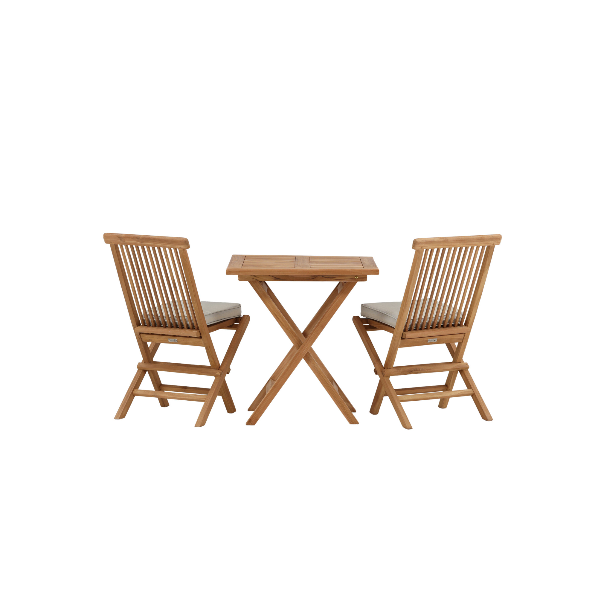 Matgrupp Venture Home Kenya Fällbord med 2 Kenya Fällstolar