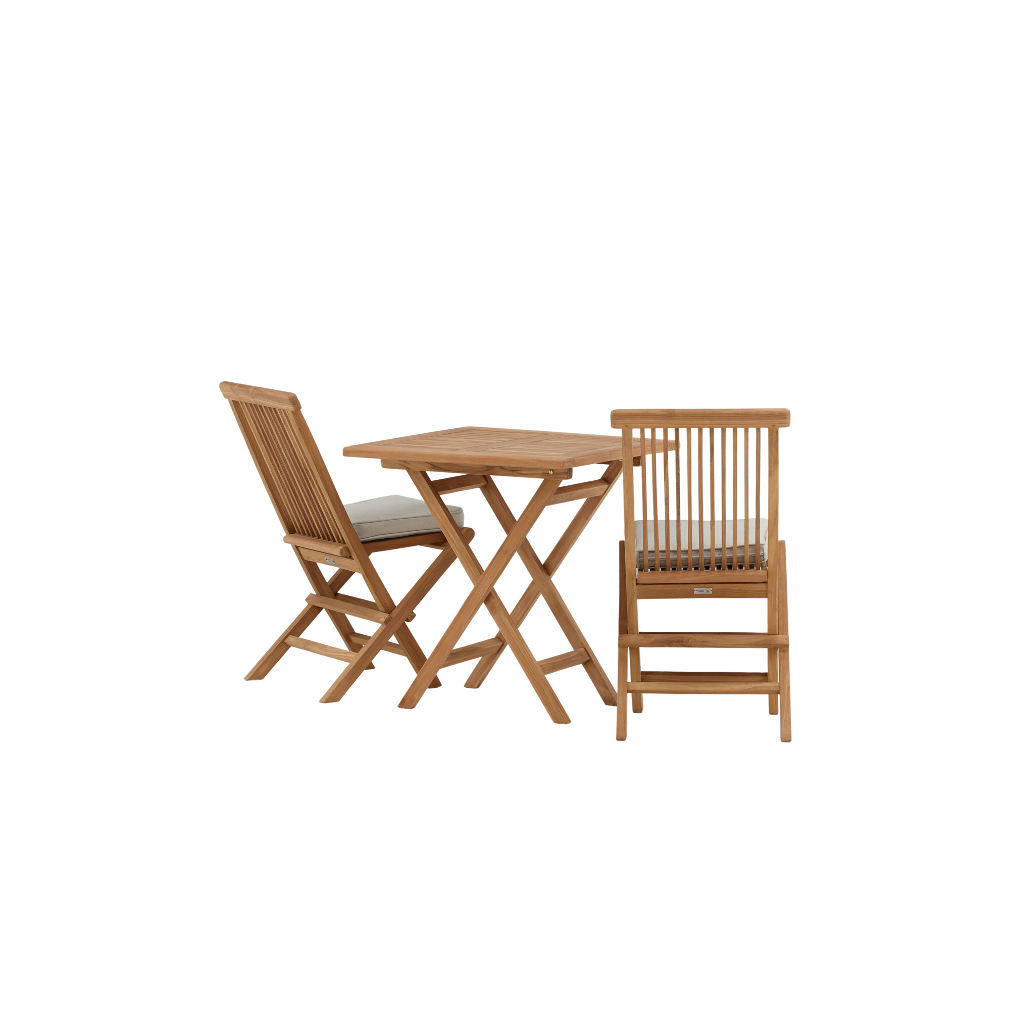 Matgrupp Venture Home Kenya Fällbord med 2 Kenya Fällstolar