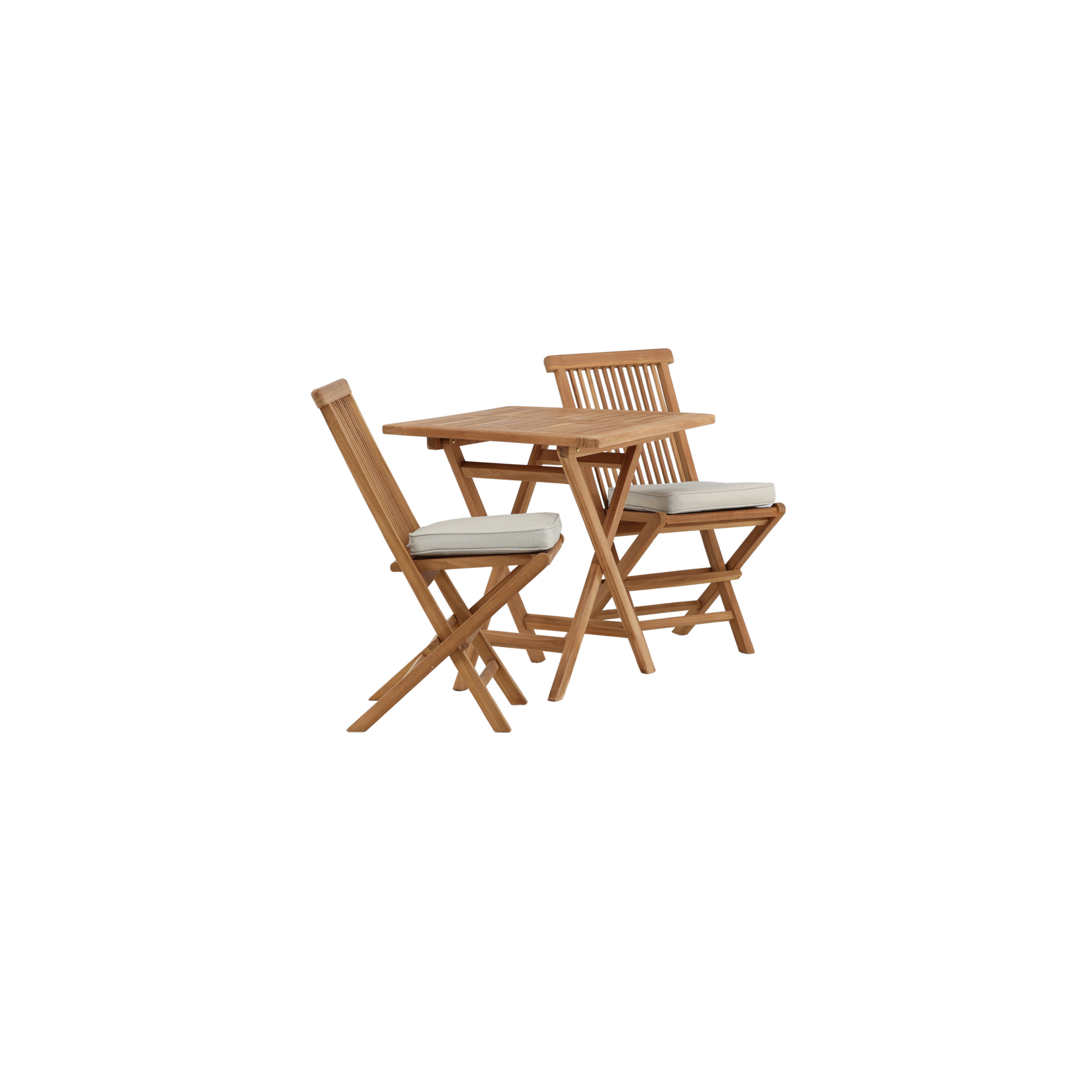 Matgrupp Venture Home Kenya Fällbord med 2 Kenya Fällstolar