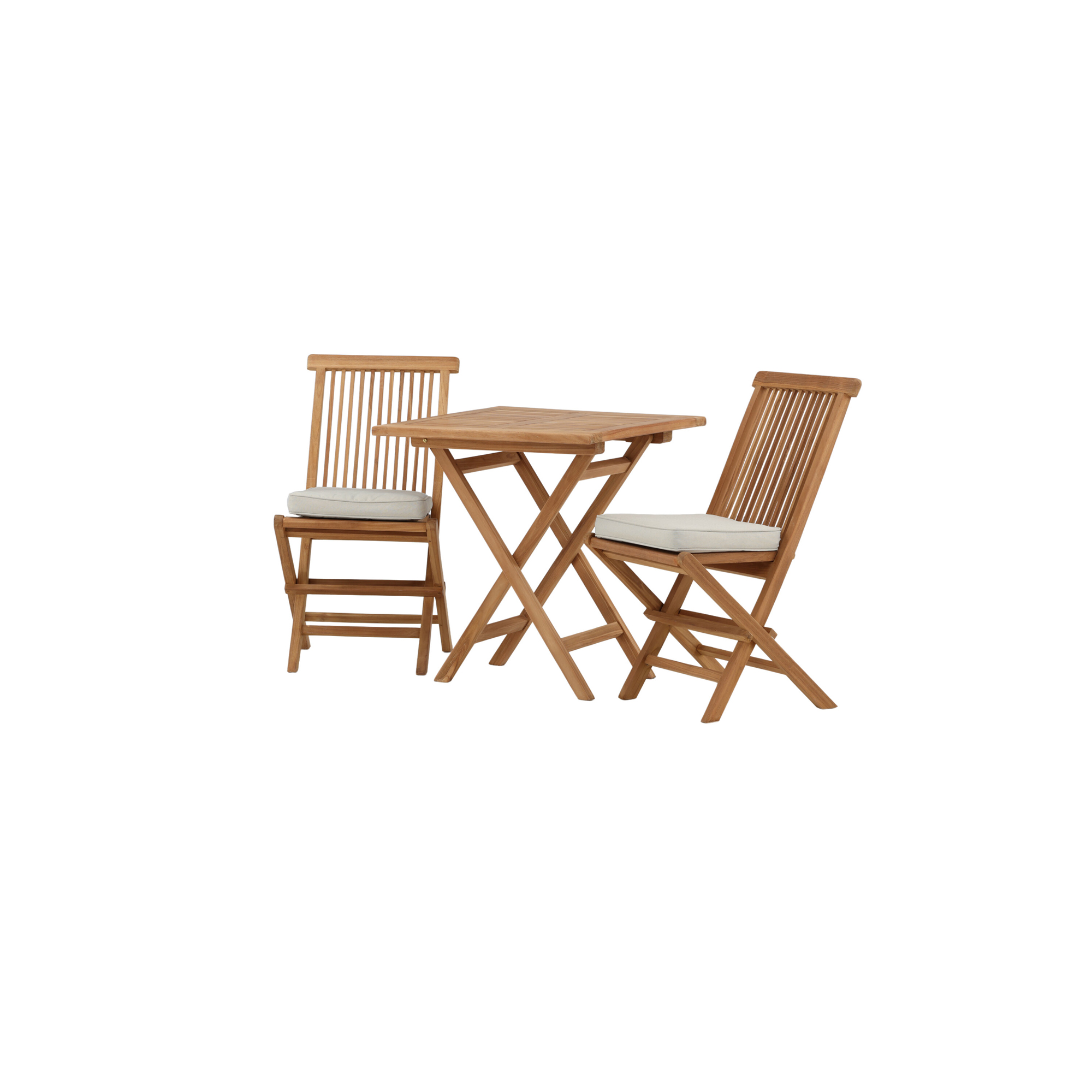 Matgrupp Venture Home Kenya Fällbord med 2 Kenya Fällstolar