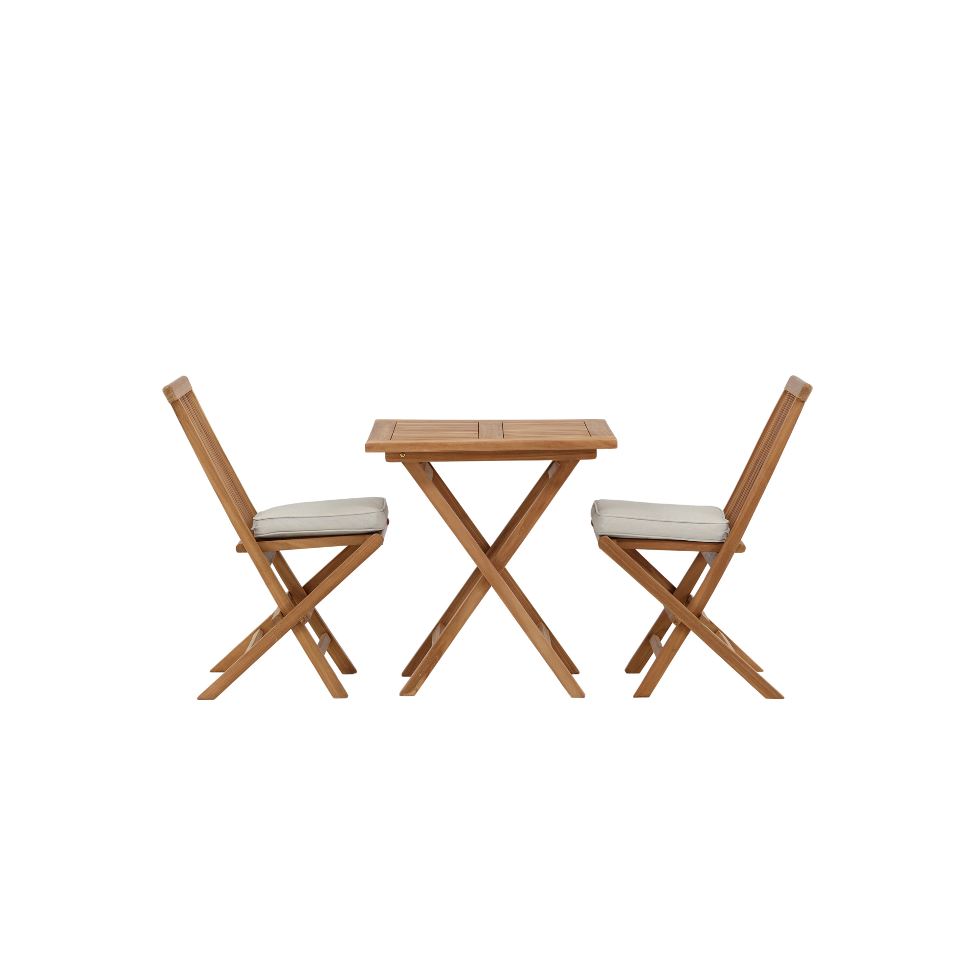 Matgrupp Venture Home Kenya Fällbord med 2 Kenya Fällstolar