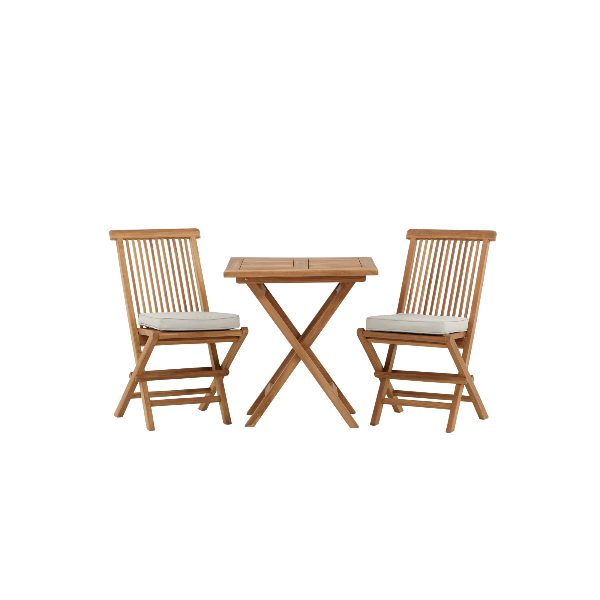 Matgrupp Venture Home Kenya Fällbord med 2 Kenya Fällstolar