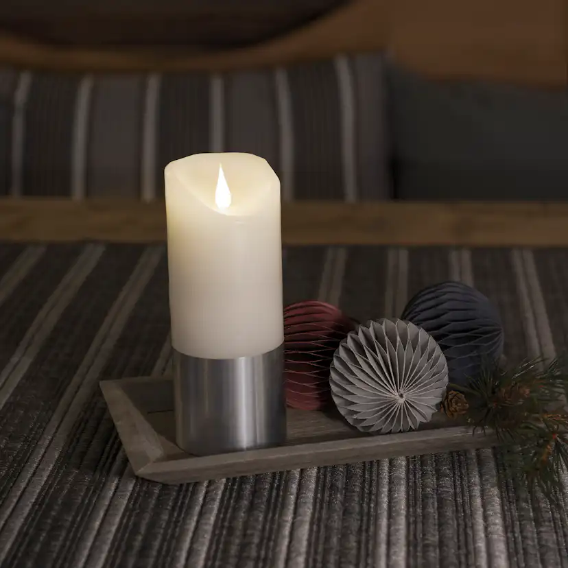 Vaxljus Gnosjö Konstsmide med Folie 17,5 cm