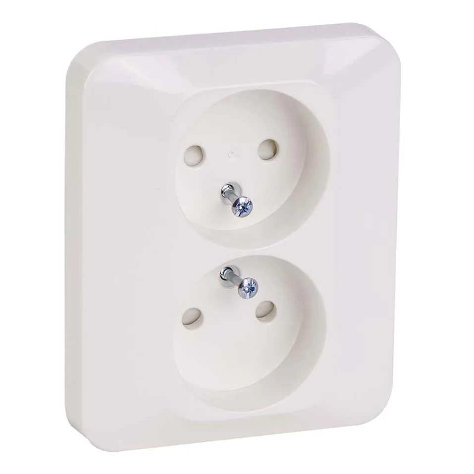 Vägguttag Schneider Electric Trend Ojordat