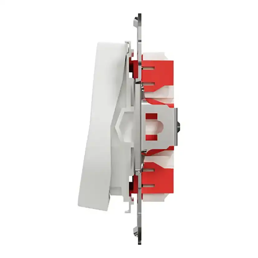 Strömbrytare Elko One Infälld Design 2-pol Skruvanslutning