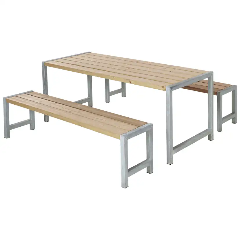 Möbelset PLUS Plankset Thermowood Utomhus