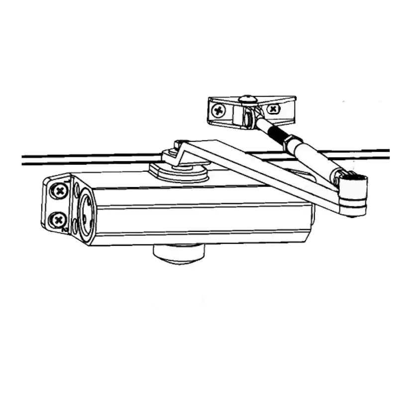 Dörrstängare Habo DS1604 Komplett
