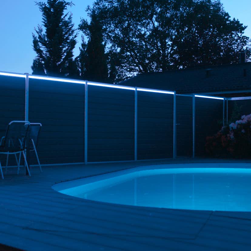 Staketstolpe Kirkedal K100 Alu Design