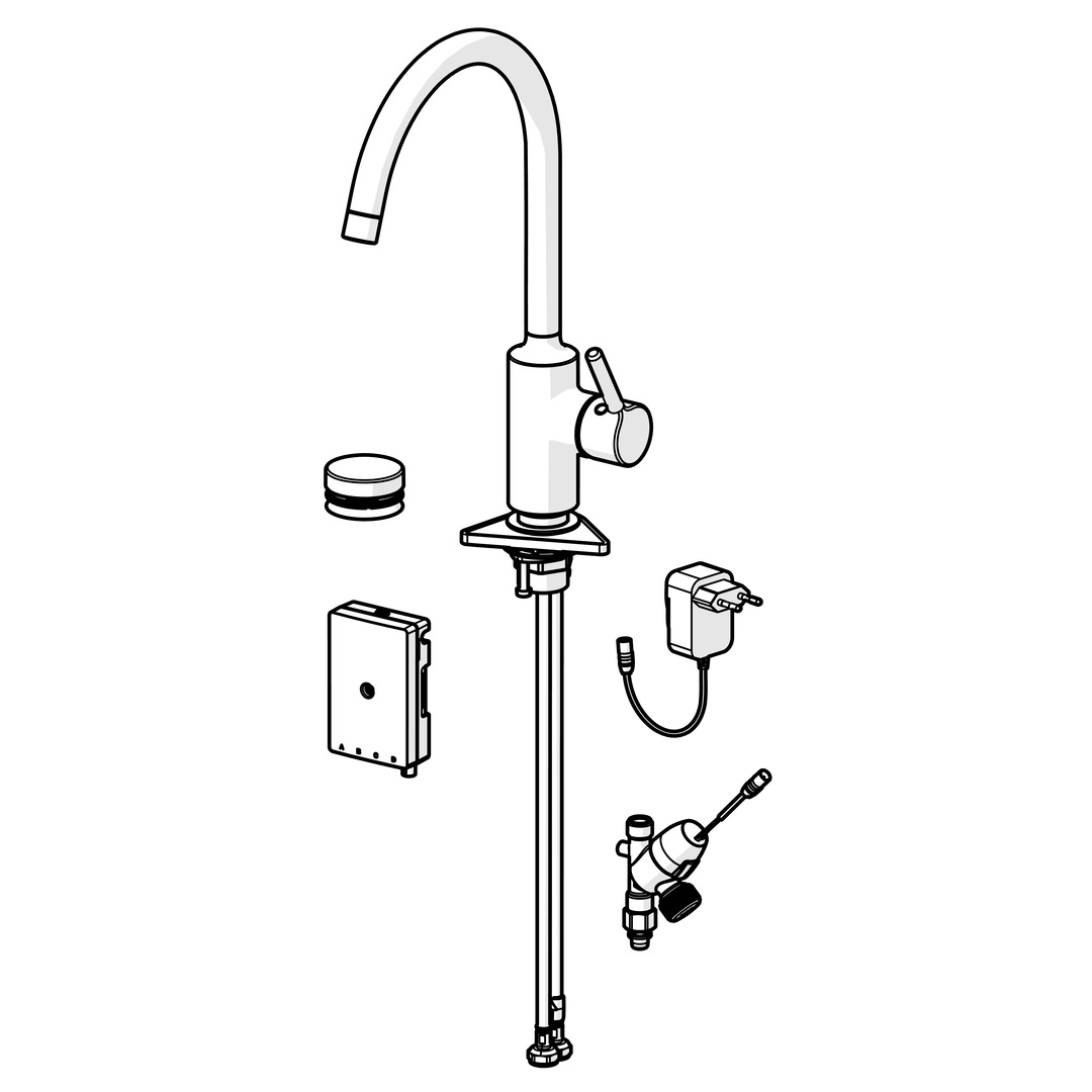 Köksblandare Oras Optima med Pinnspak