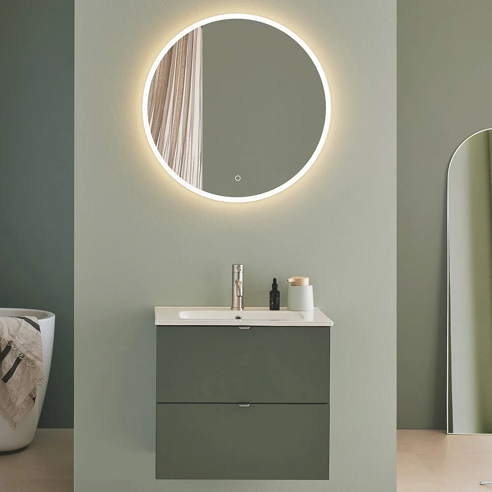 Tvättställsskåp Hafa Haze 2 Lådor med Tvättställ