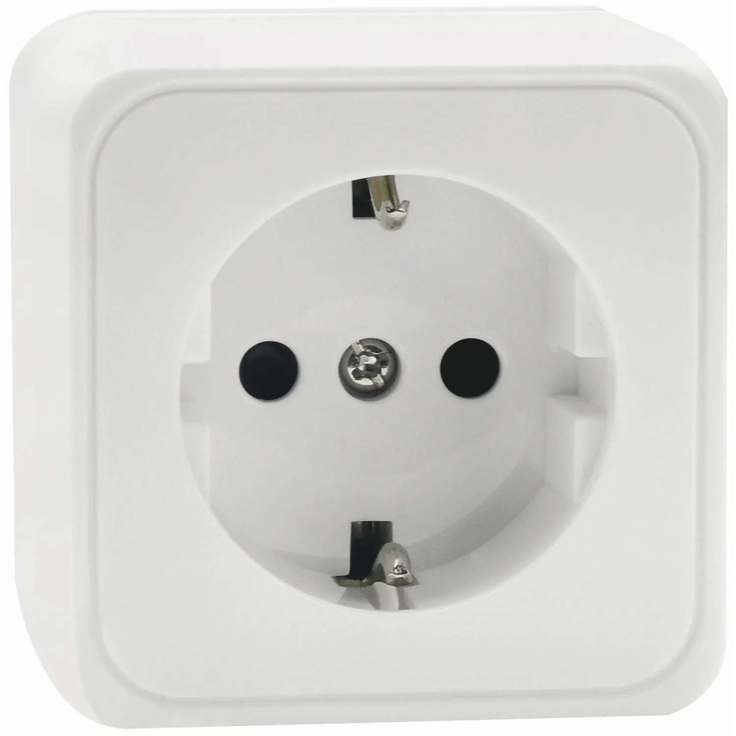 Uttag Malmbergs Gamma 1-Vägs Vit