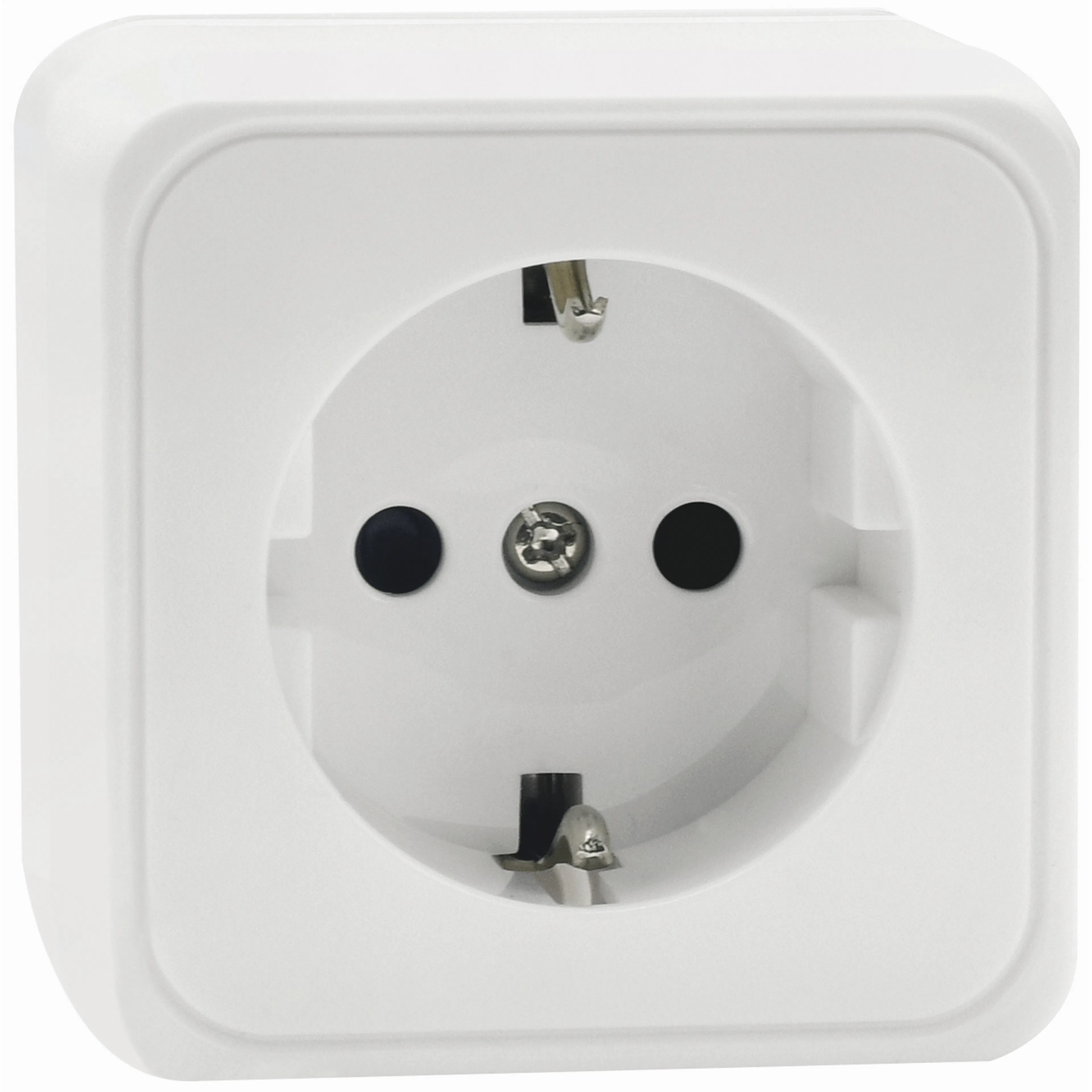 Uttag Malmbergs Gamma 1-Vägs Vit