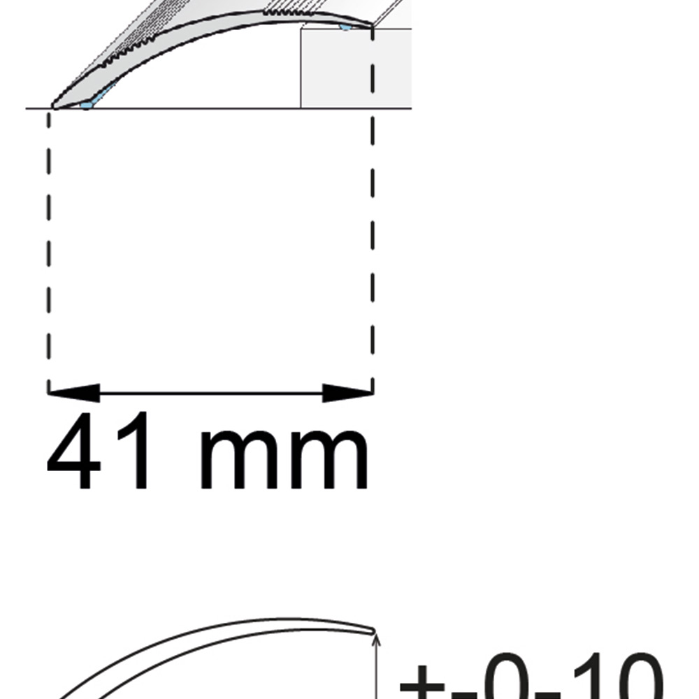 Nivålist Habo SA78 Ek 40 mm