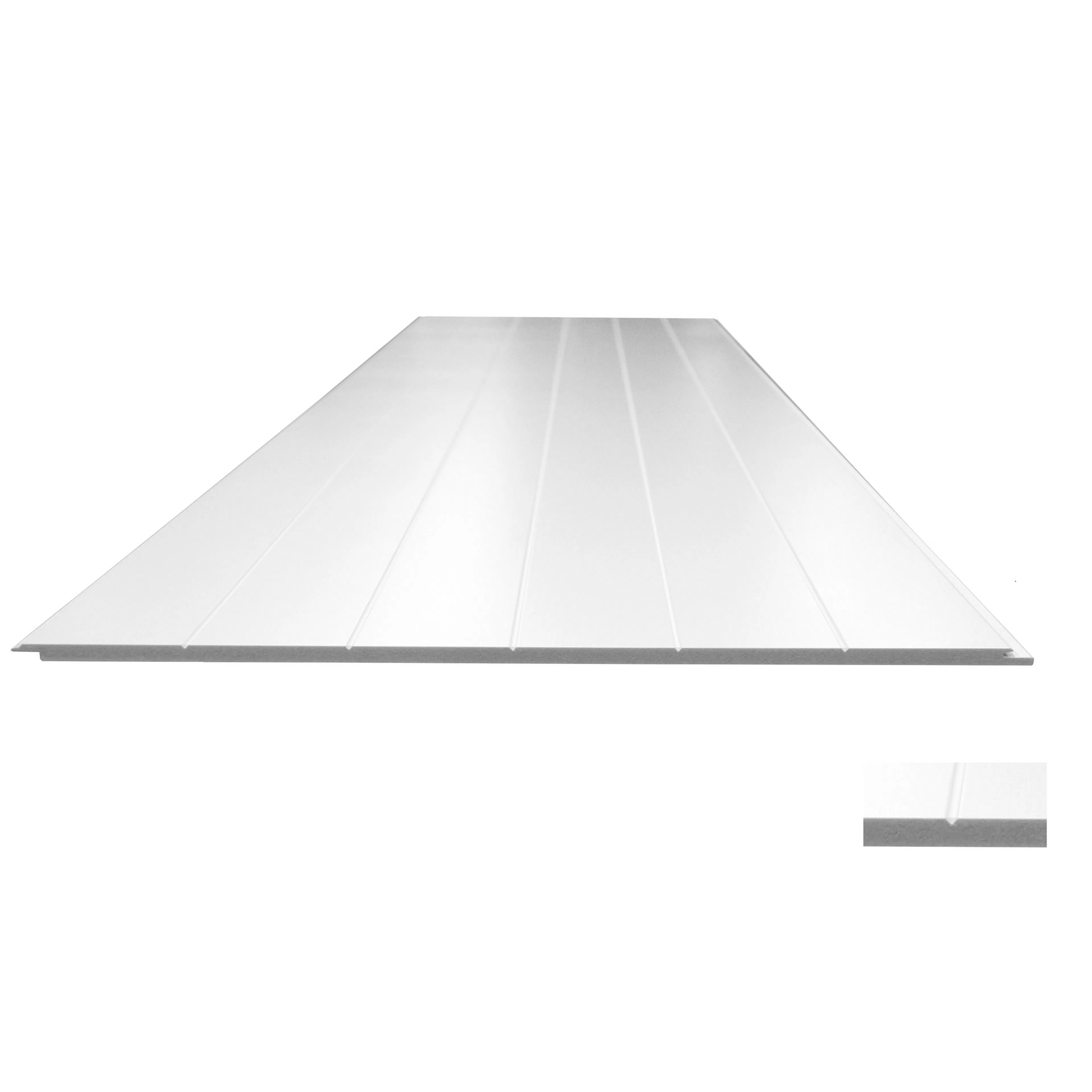 Panelskiva Lundbergs Alma V-fas Antikvit 2-pack