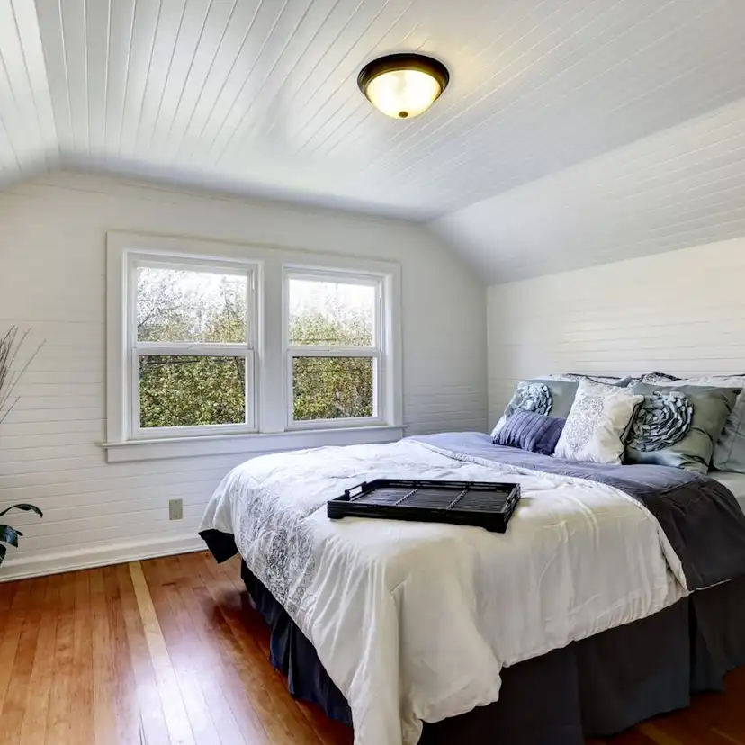 Takpanel Lundbergs Alma Vit 8-pack