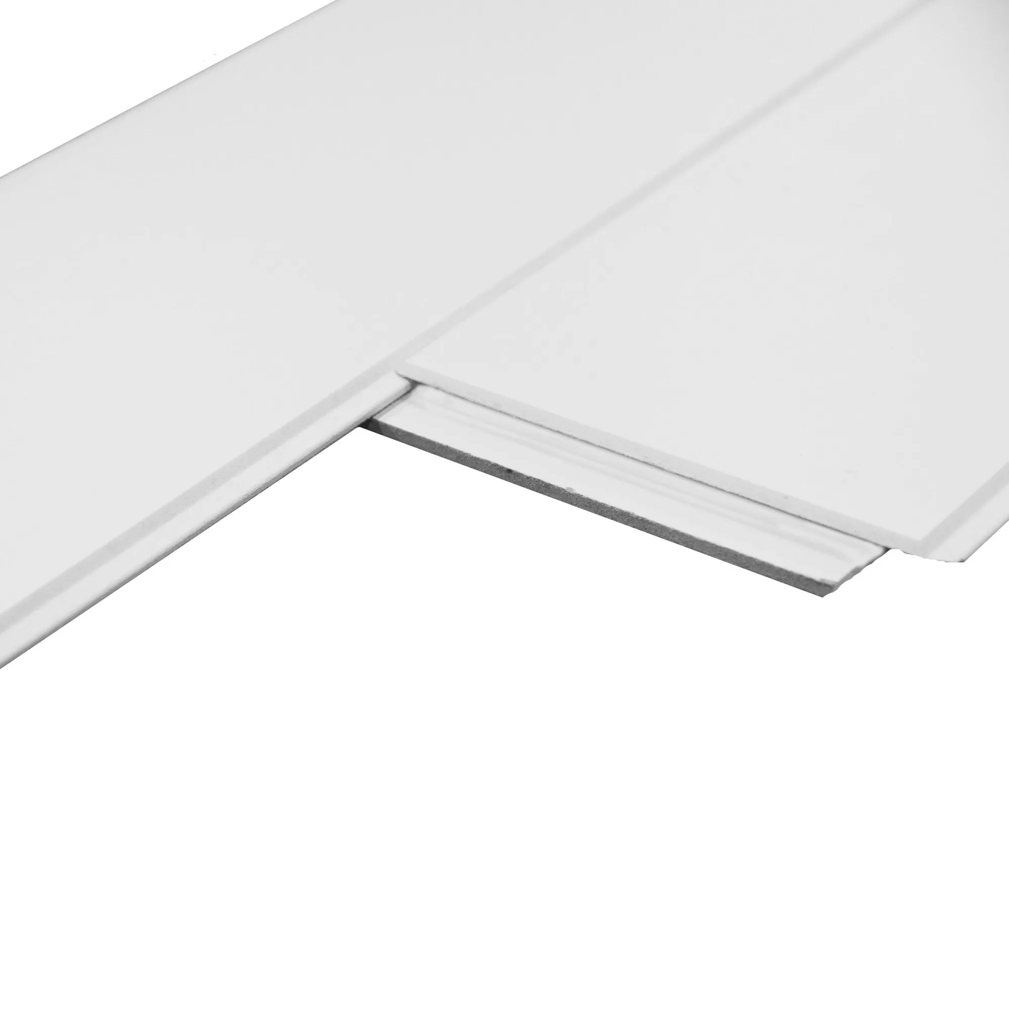 Takpanel Lundbergs Alma Vit 8-pack