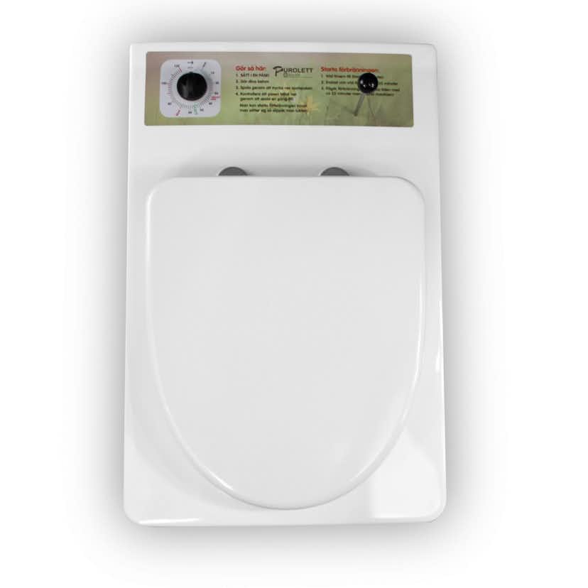 Förbränningstoalett Purolett Eco Elit
