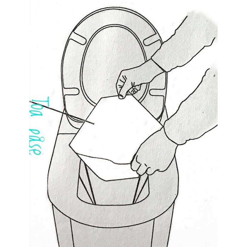 Påsar för Förbränningstoalett Purolett 500-pack