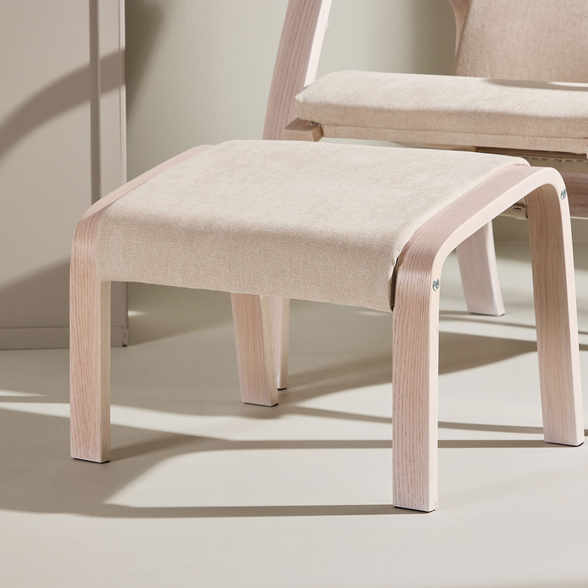 Loungefåtölj Venture Home Grötö med Fotpall