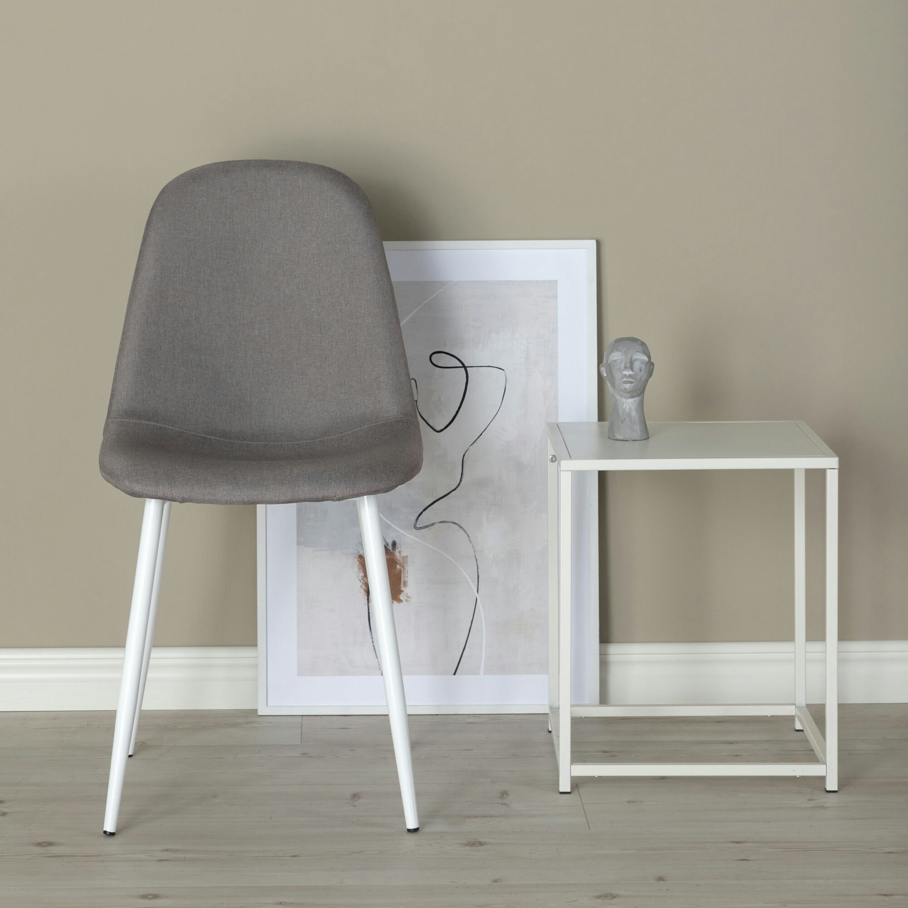 Matstol Venture Home Polar Grå/Vit