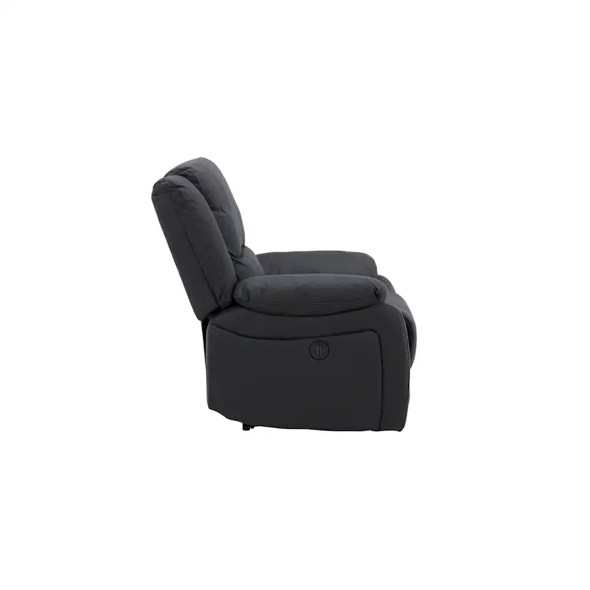 Reclinerfåtölj Venture Home Singapore Svart Fåtölj Polyester