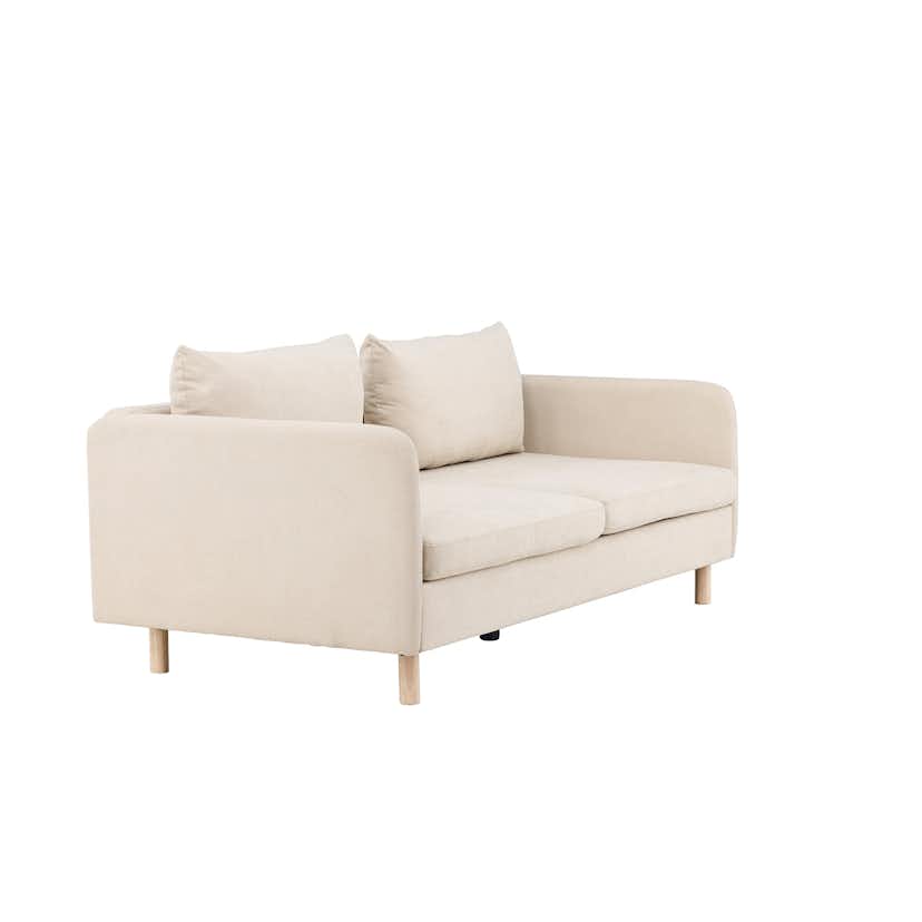 3-sitssoffa Venture Home Zero Ljusbeige 183,5 cm