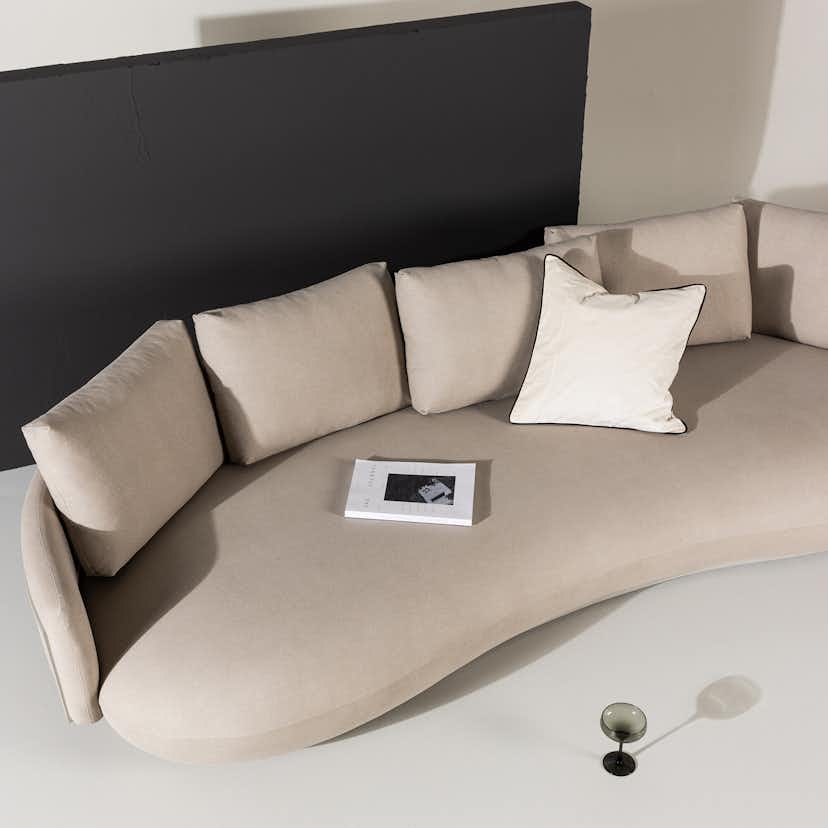 4-sitssoffa Venture Home Stellar Beige i Tyg