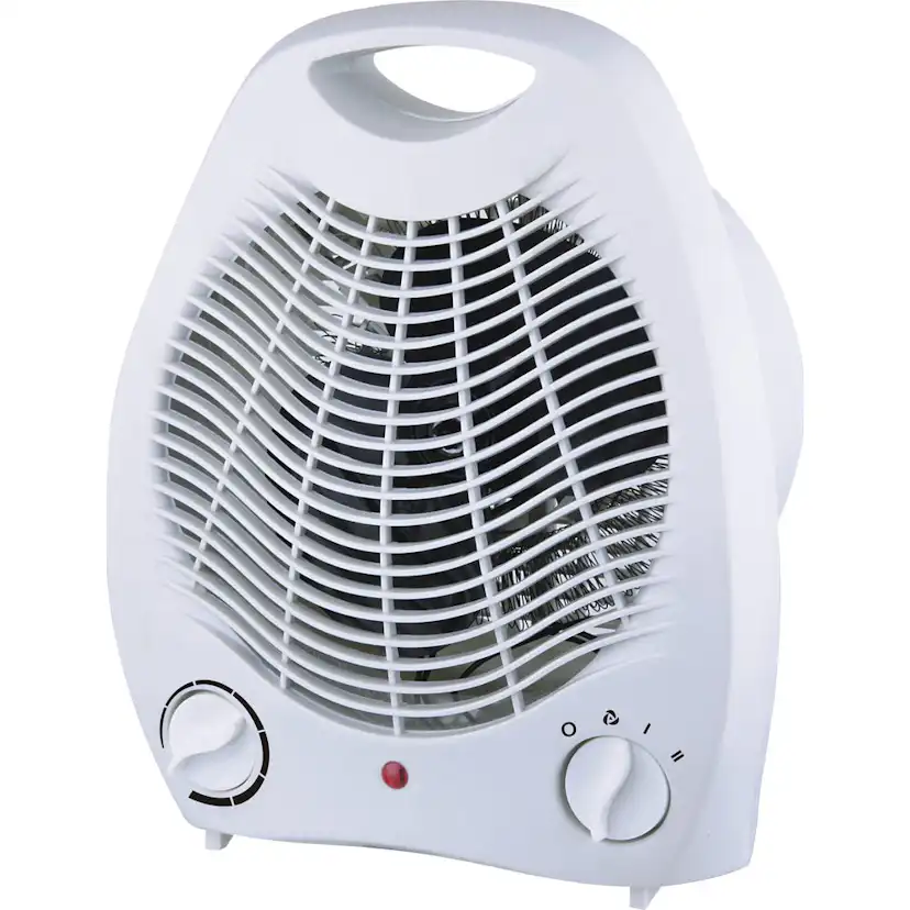 Värmefläkt Gelia Plast 2000 W Vit med bärhandtag