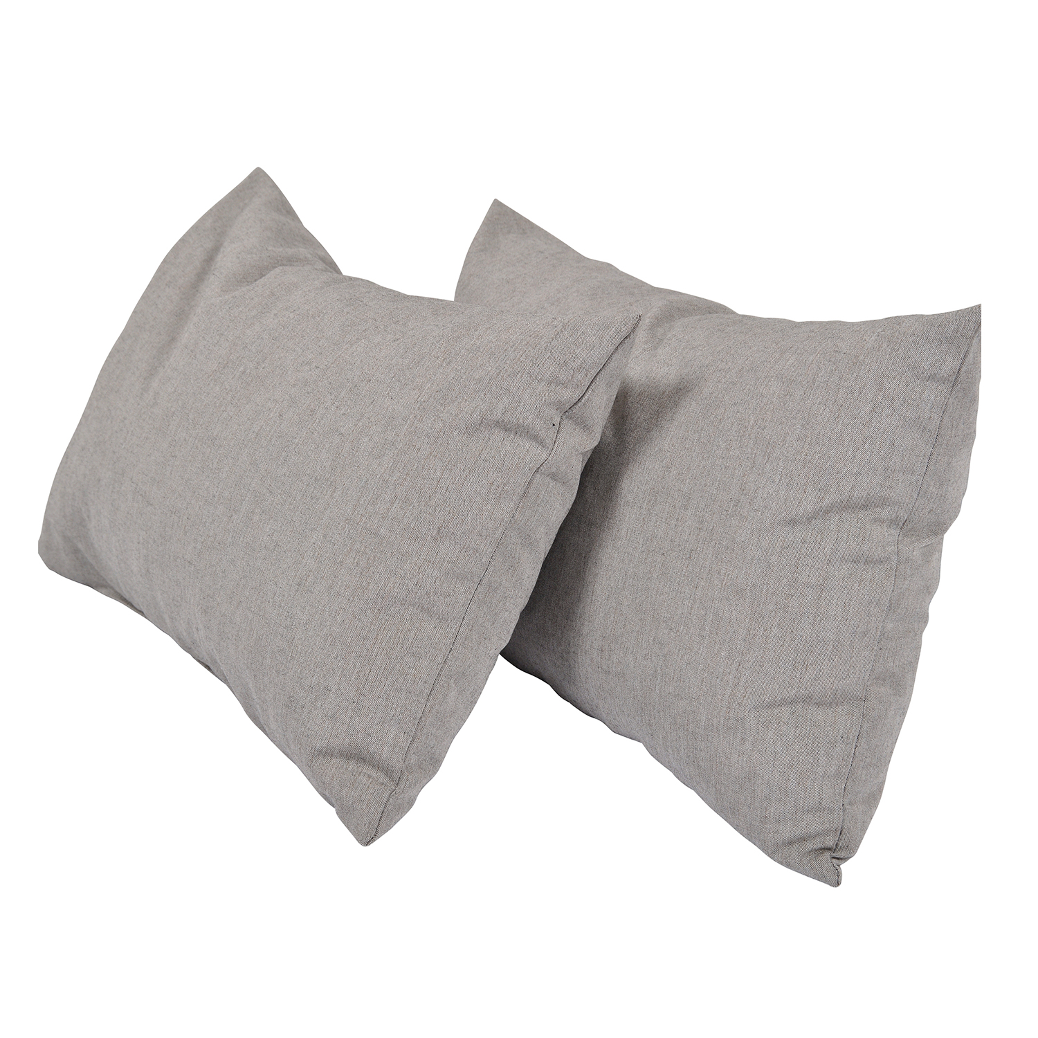 Sidokuddar Fritab Flock Askgrå