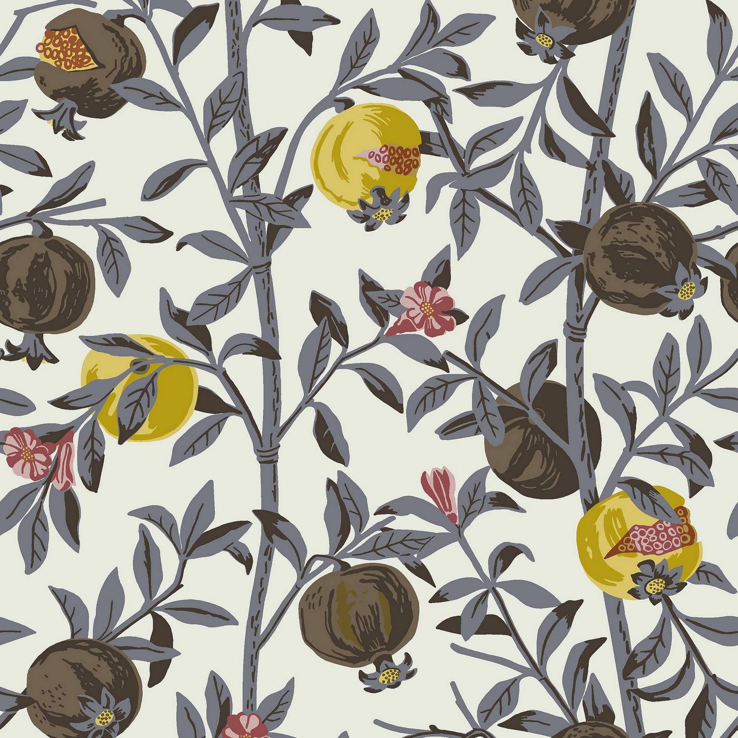 Tapet Boråstapeter Gocken Jobs Granatäpple 1959