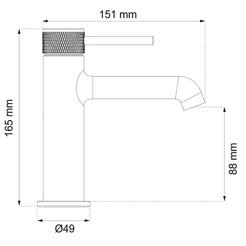 Tvättställsblandare Habo Mimosa