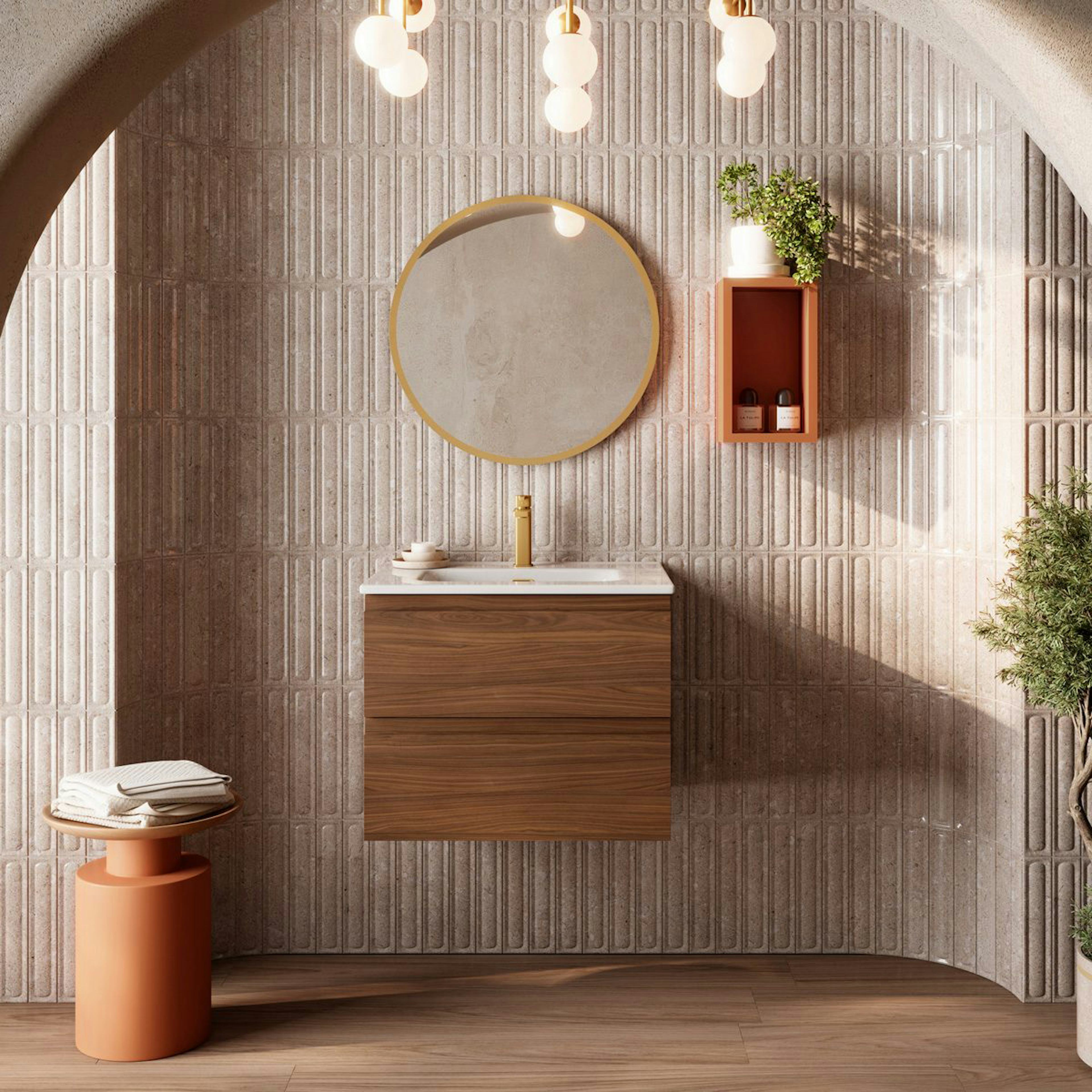 Tvättställsskåp Tenfors Norrvik med Tvättställ