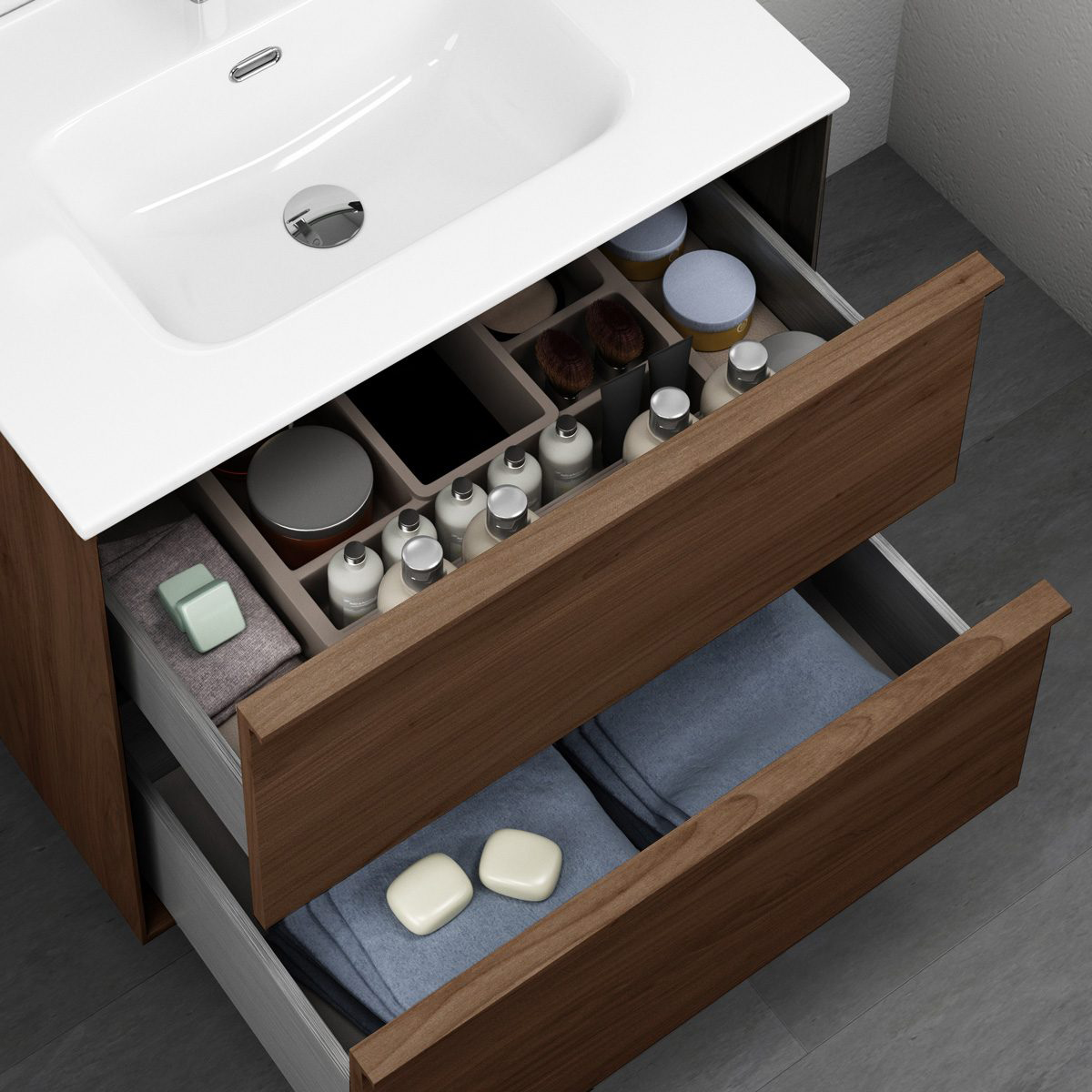 Tvättställsskåp Tenfors Nordlig med Tvättställ